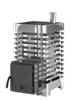 Печь для бани ASTON 16 INOX с глухой дверцей.