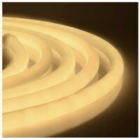 Лента 120LED/м, 24В,9,6Вт/м, теплый желтый (Бухта 5м)